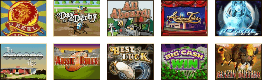 The impressive range of slot titles at Golden Lion